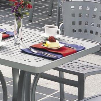 Patterned Aluminum Tables – Boulevard